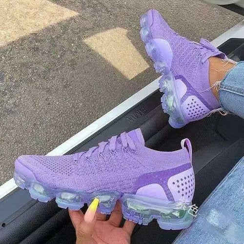 Sneakers Women Casual Shoes Mesh Air-Cushion Flat